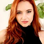 First pic of Sophia Blake Office Redhead in Pantyhose