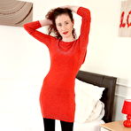 First pic of Naughty British housewife with frizzy red hair gets naked on the bed and has a mess – UK Wives Pics