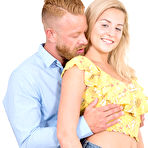 Second pic of Naughty Mag - Sophia Lux, Brad Newman - Blonde wannabe actress Sophia came to Hollywood to act. Now, she's letting a stud fuck her tight pussy and blast her face with jizz.