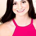 First pic of Sweet brunette teen Lavender Rain is rendered naked by an older boy - Nude Women Pics