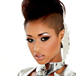 Third pic of Beautiful ebony babe Skin Diamond spreading her sweet ass -  - Spank It Now!