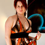 First pic of Curvy hairy amateur teen Sylvanna stripping naked in bedroom -  - Spank It Now!