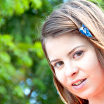 First pic of Petite cutie Judy Smile dildos her shaved teen pussy -  - Spank It Now!