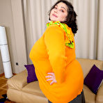 First pic of BBW Edina is a big ass mature cougar that loves to fuck and facesit her big ass on a younger man - Mature.nl
