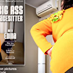 Fourth pic of BBW Edina is a big ass mature cougar that loves to fuck and facesit her big ass on a younger man - Mature.nl