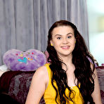 Second pic of Naughty Mag - Danielle - Cute and bubbly teen Danielle shows us how quickly she can cum.