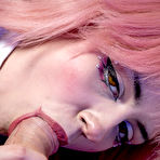 Second pic of   Sweet Anime Teen, Rihanna Black, Fucked By A Real Man | Nu Cosplay