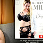 Fourth pic of Masturbating Swiss MILF Cheyenne Duvallon with her big saggy tits gets an orgasm - Mature.nl