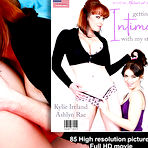 Fourth pic of Teeny Ashlyn Rae gets her first lesbian experience from her hot stepmom Kylie Ireland - Mature.nl