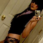 First pic of Alternative babe shows off her pierced lips
