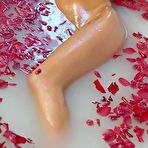 Second pic of Fake tit Milf Shalna fucks her pussy in the hot tub &ndash; Bare Milfs