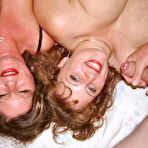 Third pic of 2 horny married women get gangbanged at a local swingers club &ndash; cunts willed with strangers cum &ndash; Bare Milfs