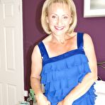 First pic of Cougar Michelle stakes off her underwear and shows her landing strip pussy – Bare Milfs