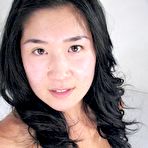 First pic of Sexy young Asian naked girl giving head to a lucky dude on her bed