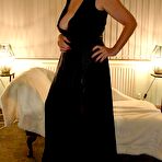 First pic of Amateur Milf with huge tits wearing a 6 strap suspender belt and seamed stockings bent over the bed &ndash; Bare Milfs