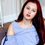 First pic of Olivia Honey Kinky Redhead Masturbates