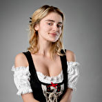 First pic of Marria Leeah exposes her magnificent juicy boobs with a mysterious smile