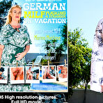 Fourth pic of German mature hardcore with pussy pierced MILF Marina Montana in a vacation fuck affair - Mature.nl