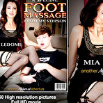 Fourth pic of Stepmom Mia Ledome is a MILF that gets a special hardcore footmassage from her stepson - Mature.nl