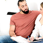 First pic of 40 Something - Agatha Delicious, James Angel - 42-year-old Agatha takes a young cock down her throat and deep inside her asshole