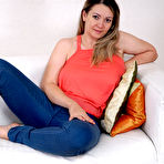 First pic of Overweight housewife shyly removes her tiny panties and touches her tits and pussy showing her armpits &ndash; Bare Milfs