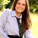 First pic of Siobhan Murray in Grey Pantyhose