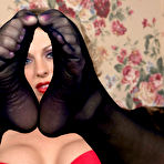 Second pic of Naughty Footjobs - Brianna Beach, Aiden Boyd - Hot Pinup, No Panties