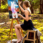 First pic of Valeria Mint in Art In Nature by Met-Art | Erotic Beauties