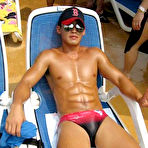 Fourth pic of Aussie Speedo Guy is a Bisexual Aussie Guy who loves speedos.