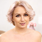 Second pic of Kittina Coxxx Toying in Stockings