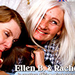 Fourth pic of An old and young threesome between cougar Ellen B, curvy mature Rachel and her stepson - Free Mature.nl content