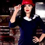 First pic of Gal Ritchie eagerly sucks and fucks the cock in this sensational porn parody