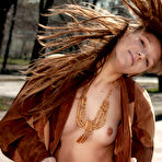 Third pic of EroticBeauty - Public Nudity with Red Eva