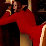 Fourth pic of Santa Bangs Sexy 3D Elf