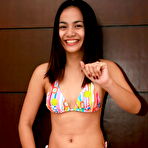 First pic of Sexy Asian girl dropping her bikini to show her intimate assets