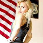 Third pic of MyLegsParadise - Cherry Law in black stockings