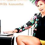 Fourth pic of Samantha is a 49 year old mature nympho when left alone she gets horny and starts masturbating - Mature.nl