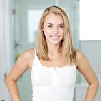 First pic of Jays POV - Lila Love in White Top and Mini Skirt | Wild Cherries Teen Porn