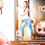 Fourth pic of Janet Alfano is a tall slim MILF who likes a big dildo toy up her ass when she's horny and alone - Mature.nl