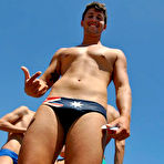 Fourth pic of Aussie Speedo Guy is a Bisexual Aussie Guy who loves speedos.