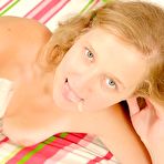 Fourth pic of Cumaholic Teens - Young Blonde Simone Sucking And Cum Licking