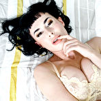 Second pic of Olive Glass Strips off her Lace Lingerie