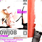 Fourth pic of Merry is a MILF who loves to give her stepson a blowjob until he cums in POV style - Mature.nl