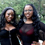 First pic of Ebony and Laylan wide open