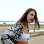 First pic of Olya Derkach Sporty Babe in the Outdoors