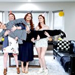 First pic of Sophia Locke, Scarlet Skies and Yaya Gingersnatch in A Birthday Full of Surprises at Ask Your Mother - Direct Stripper