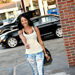 First pic of Black slut sucks & fucks white dick at gloryhole