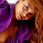 First pic of Skinny teen Fedra gets naked to finger her hairy twat & toy her tight ass