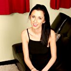 First pic of Sophisticated amateur babe Ella Rose reveals her stockings and blue panties