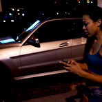 First pic of Ebony teen Adrian Maya is forced into rough sex during a hookup